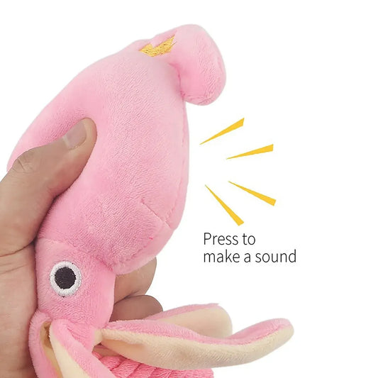 Bijtbestendig Pluche Octopus Hondenspeeltje