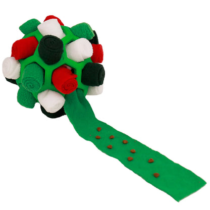 Dog Sniffing Ball Innovative Pet Shaking Training Toys for Pet Training Tooth Cleaning Puppy Chew Relieve Boredom Dog Toy