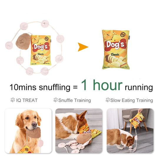 Chipszak Snuffelmat Voor Hond
